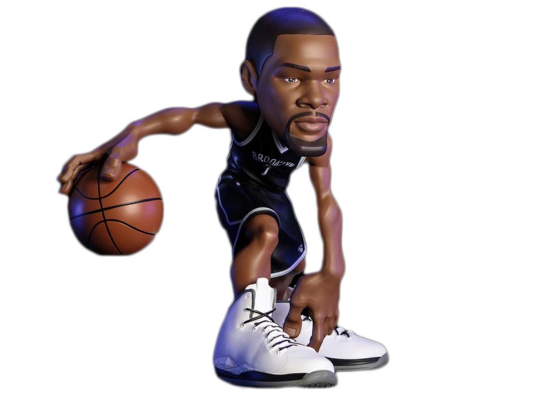 NBA Small Stars Kevin Durant Action Figure 2020-21 Nets Icon Edition Jersey Black