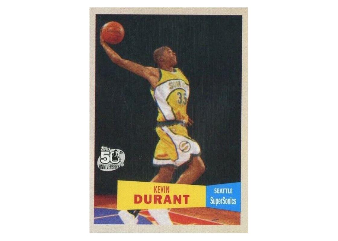 Kevin Durant 2007 Topps Rookie 1957-58 #112 (Ungraded)
