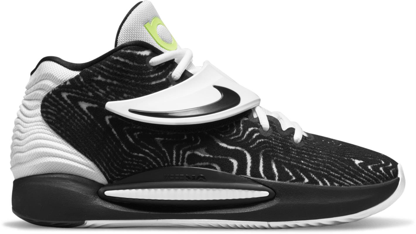 Nike KD 14 TB Black White Volt