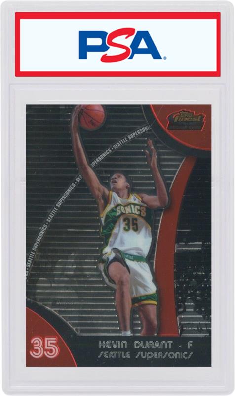Kevin Durant 2007 Topps Finest Rookie #71